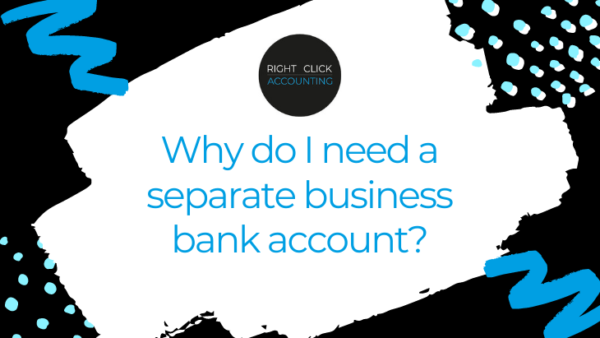 Blog title why do I need a separate business account