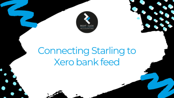 Blog image - Starling bank feed in Xero